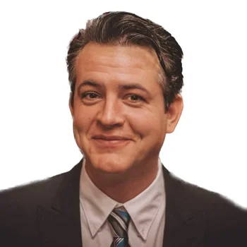 Portrait of Chris Garrett, Broker