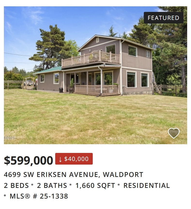 824 Se Home Port Lane, Waldport, OR